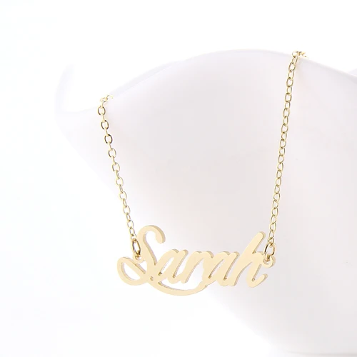 Cursive Font Name Sarah Nameplate 