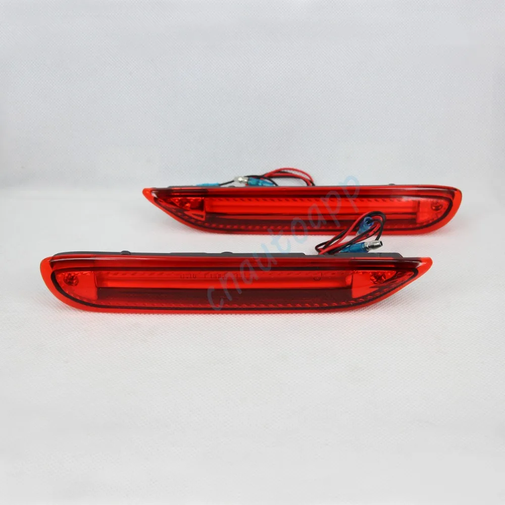 LED Rear Bumper Warning Lights Car Brake Light Running Lamp For Nissan