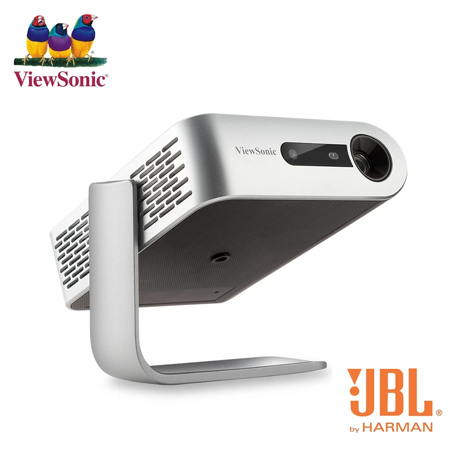 Viewsonic M1 Portable Dlp Mini Projector Battery Jbl Speaker 250ansi Lumen 3d Hdmi Android Wifi Screen Mirroring Bluetooth 16gb Aliexpress