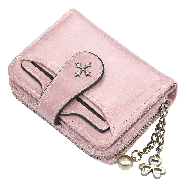 Baellerry Multi-Function Women Wallets Money Bag Coin Pocket Big Capacity Phone Wallet Women Card Holder Ladies Clutch Purse W50 - Цвет: pink-1