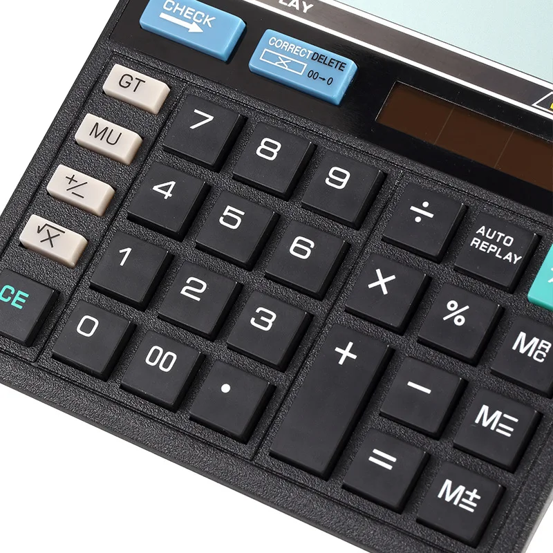 

High quality New Office calculator Large computer keys 512 Solar Calculator Desktop calculator