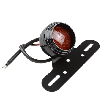

Motorcycle RED Brake Tail Rear Light Bulb for Harley Chopper Bobber Custom 12V Cafe Racer Motorbike Turn Signal Brake Lights
