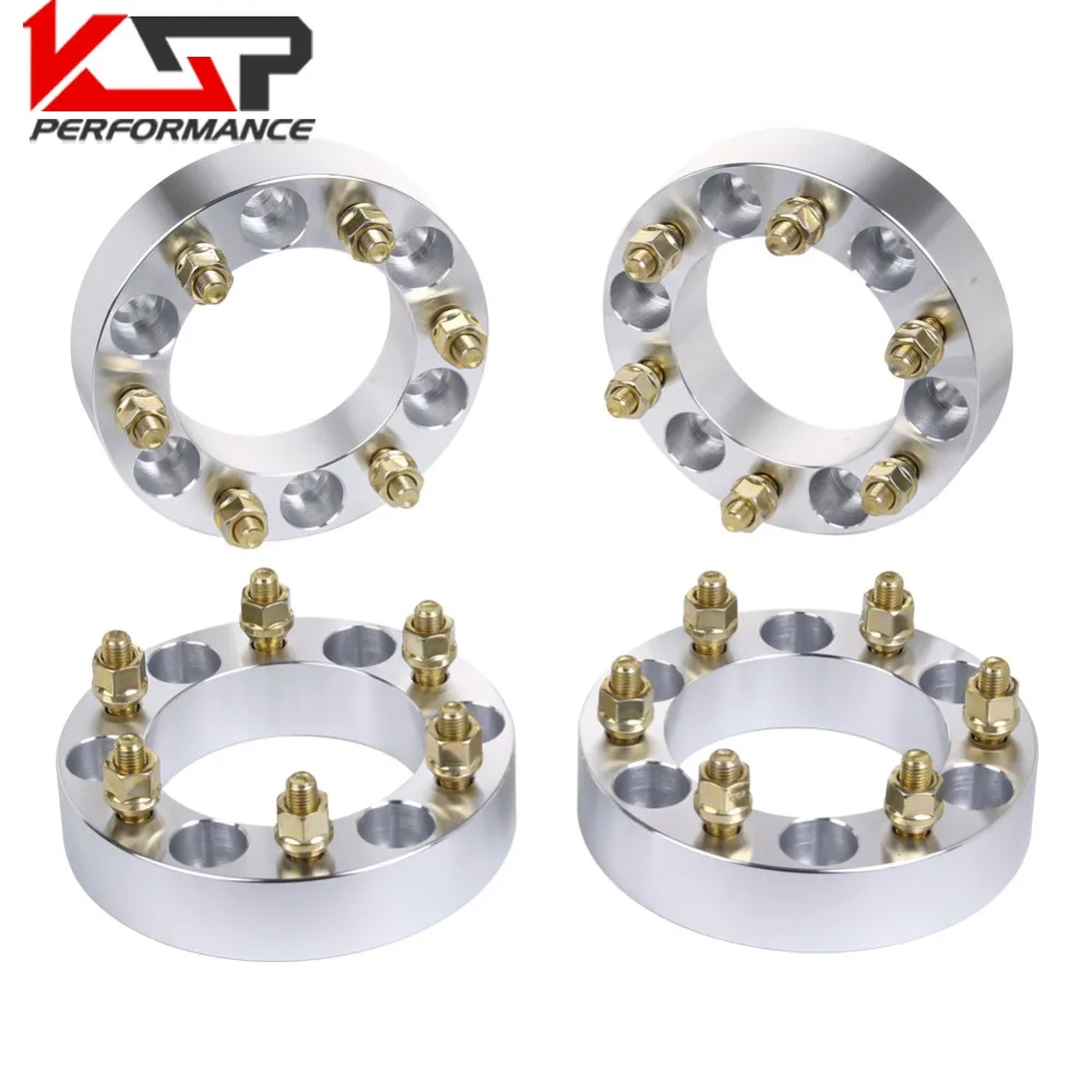 

KSP 4Pcs 1.5'' 38mm Wheel Spacers Adapters 6x5.5 To 6x139.7 6 Lug 12X1.5 Studs For Toyota Tacoma 4Runner Tundra FJ Land Cruiser