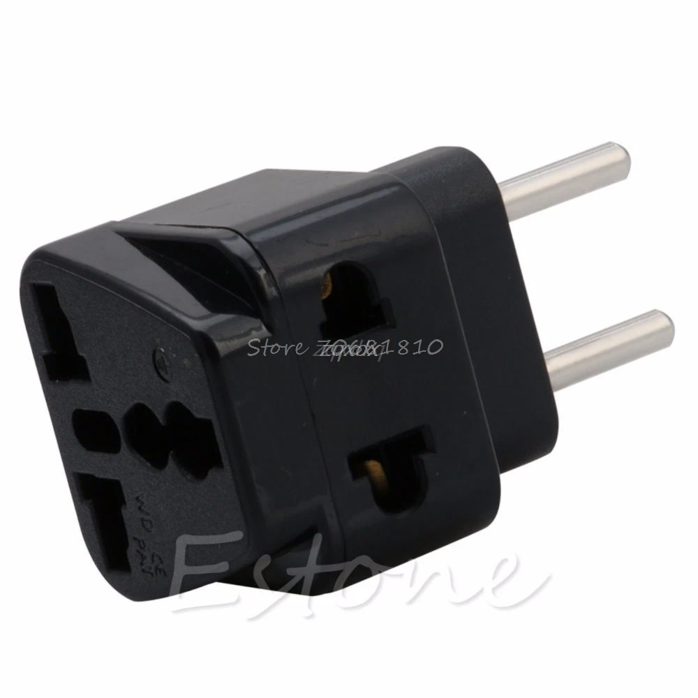 

Universal UK/US/EU/AU to EU EUROPE Plug Travel Power Adapter Splitter converter Z09 Drop ship