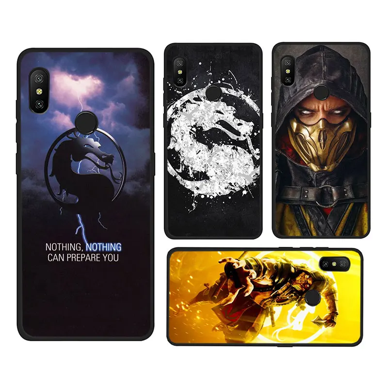Мягкий ТПУ чехол для телефона Scorpion In Mortal Kombat Redmi 8A K20 4A 4X 5 6 5A 6A Note 7 8 Pro|Бамперы| |