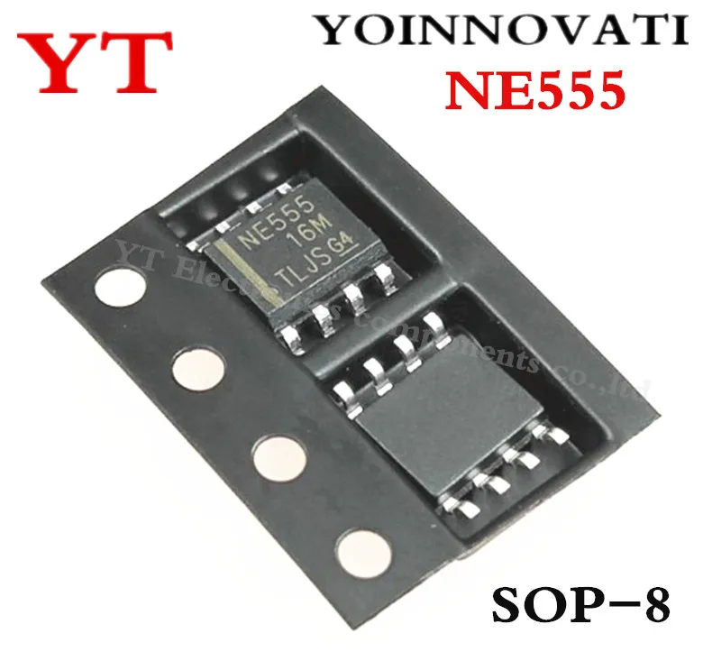 200 шт. NE555 NE555D 555 таймеры SMD NE SOP-8 лучшее качество | Электронные компоненты и
