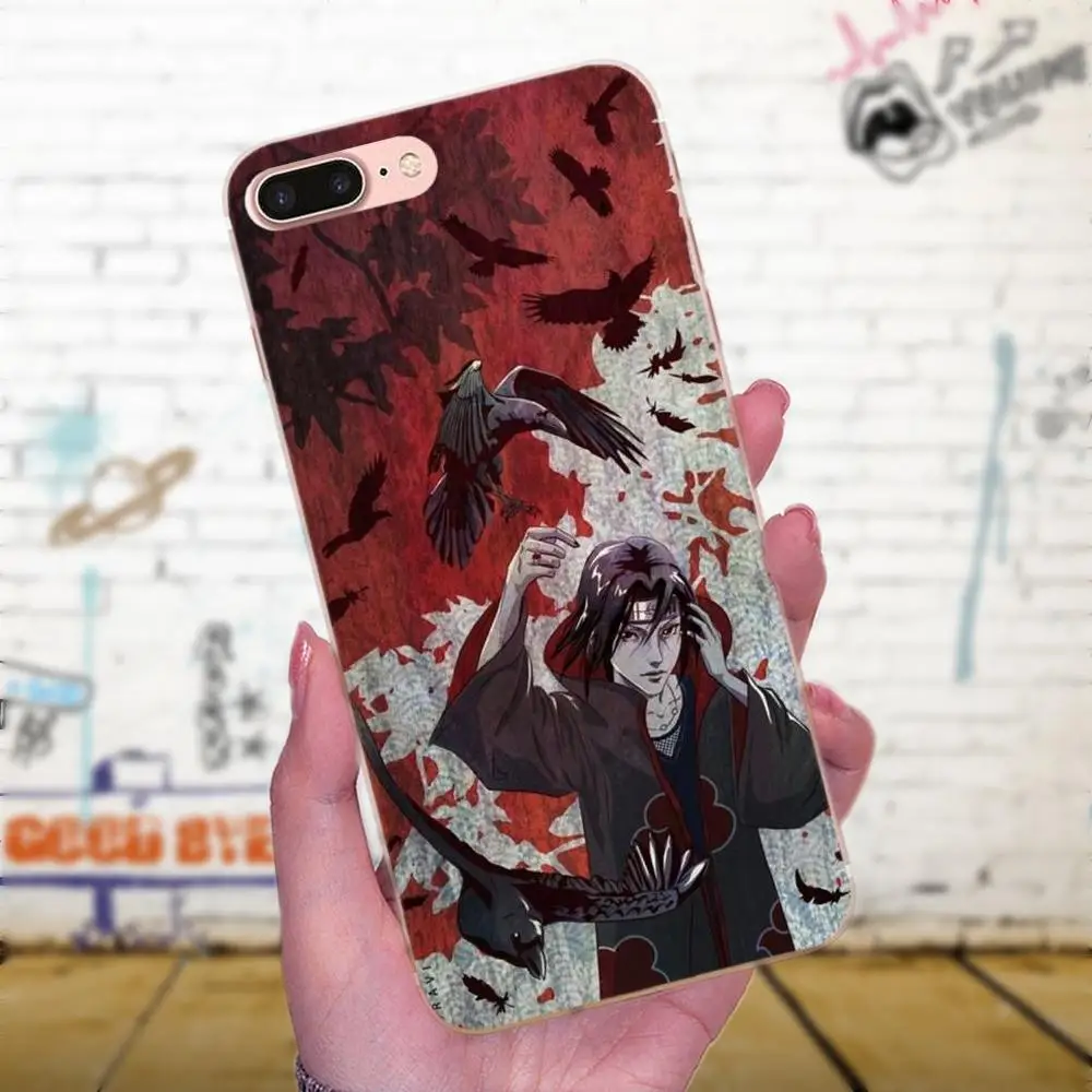 Аниме Uchiha Itachi ниндзя Хокаге выгодно для Xiaomi Mi3 Mi4 Mi4C Mi4i Mi5 Mi 5S 5X6 6X8 SE A1 Max Mix 2 Note 3