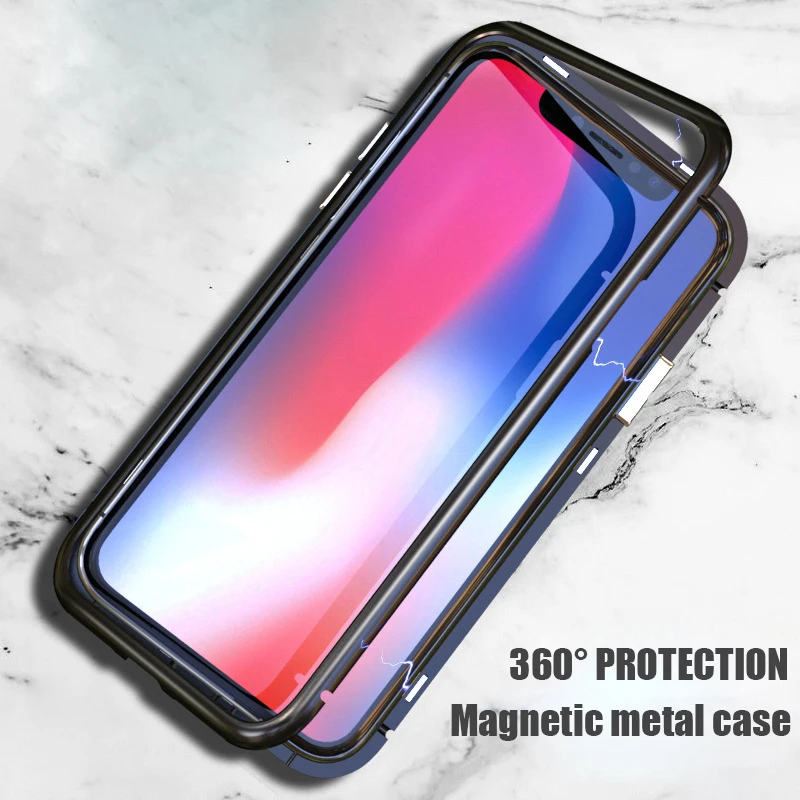 coque magnetique verre trempe iphone 6s