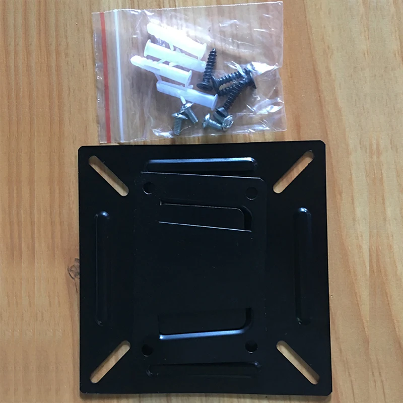 Universal TV Mount Wall-mounted Fixed Flat Panel Bracket Holder for 14-26 Inch LCD LED Monitor TV Frame VESA 75/100 LCD LED TV