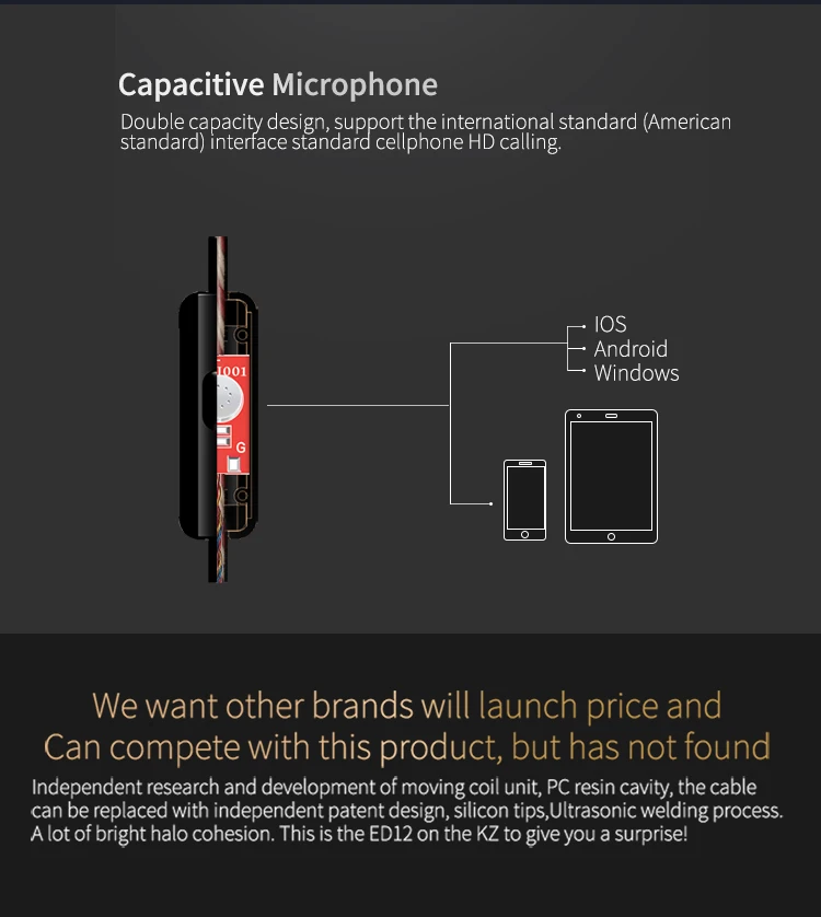 KZ ED12 1DD наушники тяжелый бас кабель управление Пшеница Музыка мобильный телефон гарнитура fever HIFI наушники ZS5 ZS6 ES4 ES3 24h