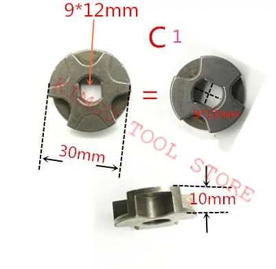 Шестерни звездочки 221526-1 для MAKITA UC4041A UC3041A UC3541A UC4020A UC3520A UC250D UC250 UC3020A UC3020A