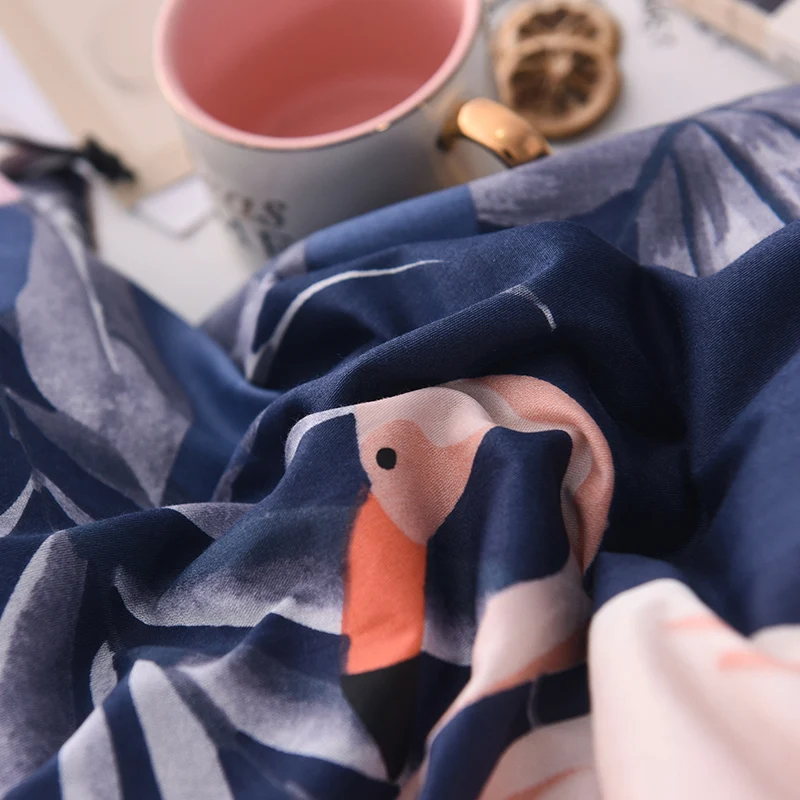 100% cotton Bedding Set Twin Queen Size 3/4pcs Bed Linen Duvet Cover Bed Sheet Set Pillowcases zara* woman bed set