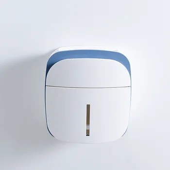 

Toilet Tissue Box Creative Bathroom Accessories Free Punch Waterproof Roll Paper Box Paper Towel Toilet Paper Holder 3DZJC15