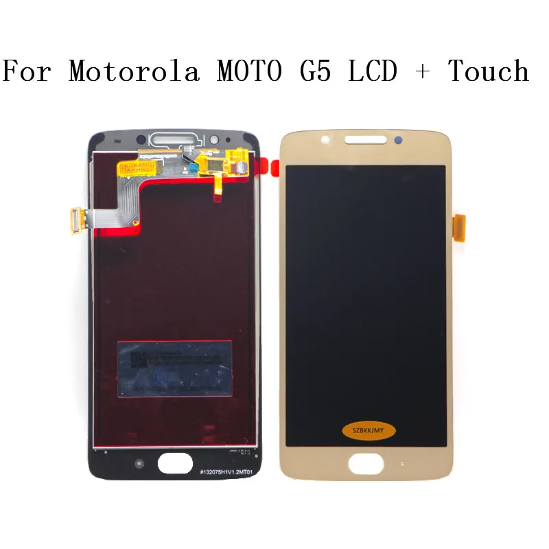 ЖК-дисплей для Motorola Moto G5 сенсорный экран с инструментами сменный XT1672 XT1676 |