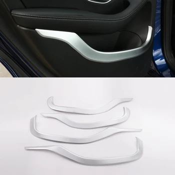 

For Mercedes Benz GLC Class X253 220 260 300 2015-2017 Car Interior Door Decoration Moulding Trim Accessories 4pcs