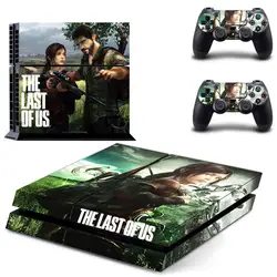 PS4 Наклейка кожи The Last Of Us винил Стикеры Обложка для Playstation 4 консоли и два контроллера кожи