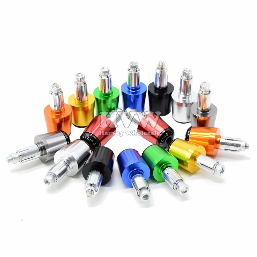 7/8'' 22 mm CNC motorcycle handlebar handle bar grips ends for yamaha