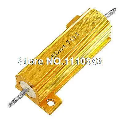 

50 Watt 4.7 Ohms Aluminum Case Screw Tab Power Resistor