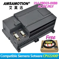 ! Amsamotion PLC S7-200CN CPU224XP 14I/10O 2AI 1AO AC/DC/RLY 6ES7 214-2BD23-0XB8  PPI  