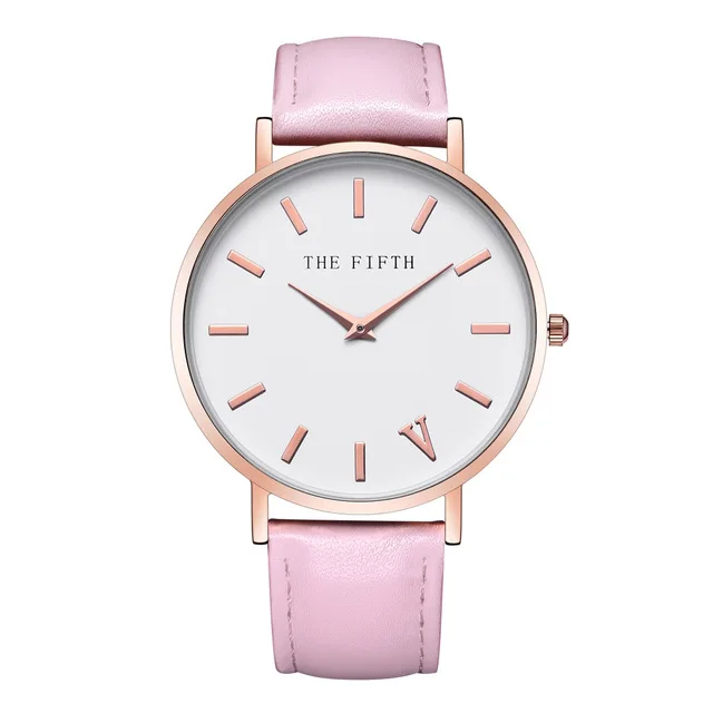 

2019 International brand THE FIFTH Bauhaus simple style watch Women Fashion Luxury Luxury Watches lady dress watch women Watch