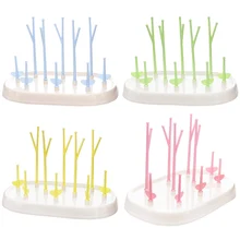 Сушилка для детских бутылочек кухонный держатель для бутылочек для кормления младенцев держатель для хранения дерева