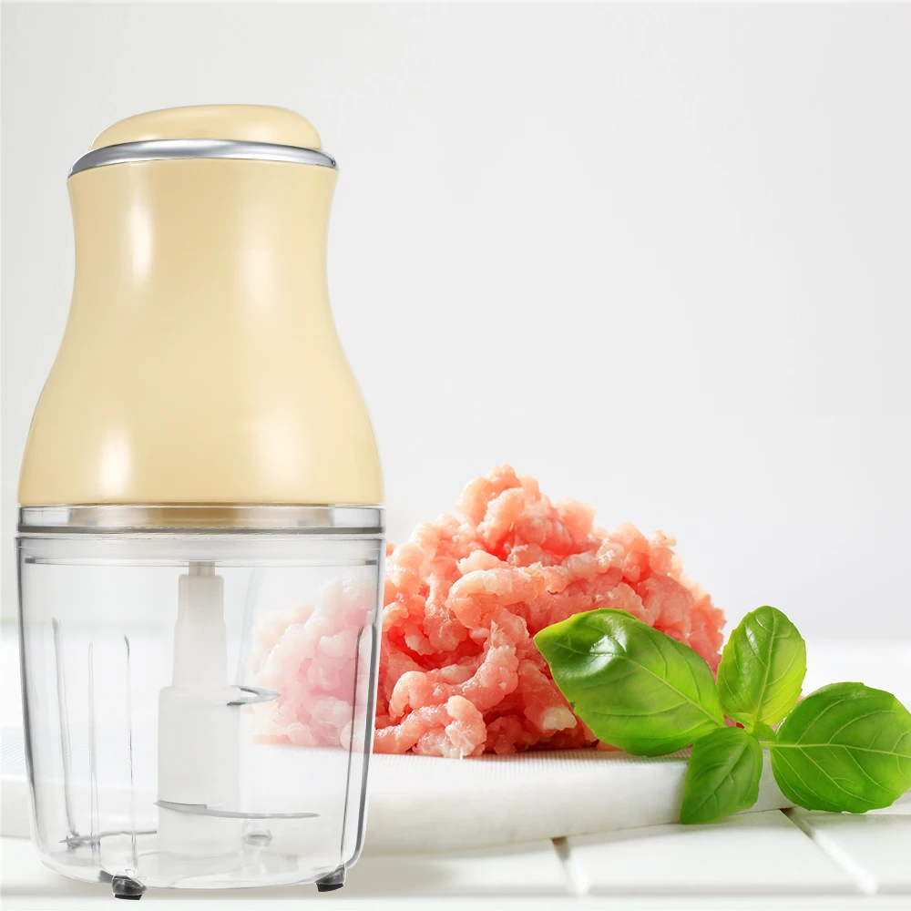 

200W Electric Stainless Steel Household Meat Grinder Food Processor Machine Household Appliances Automatic Mincing Machine