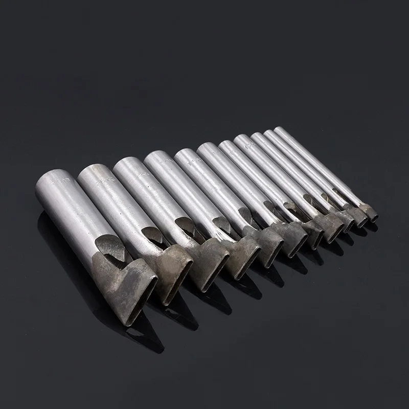 1Pcs Quality 2019NEW Width3mm DIY Leather Punch 45Steel Tool Leather Hole Leathercraft Quenching Rounded Corner One Word Hollow