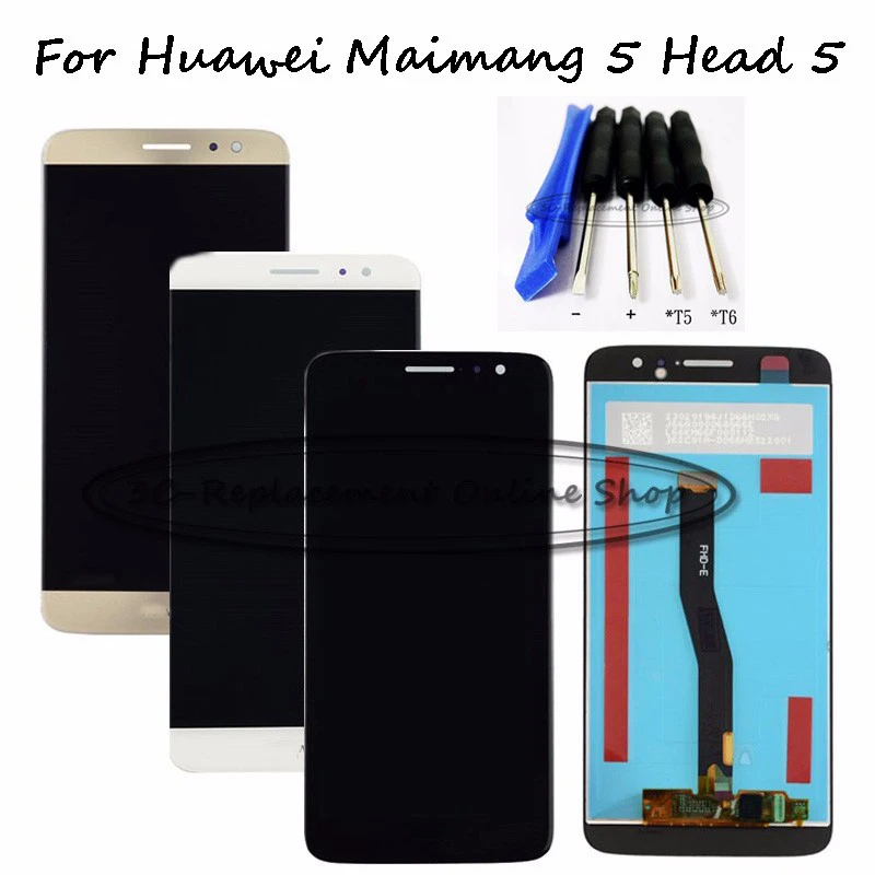 

For Huawei Maimang 5 Head 5 MLA-AL00 MLA-AL10 MLA-L01 LCD Display + Touch Screen Digitizer Assembly Replacement + Free Tools