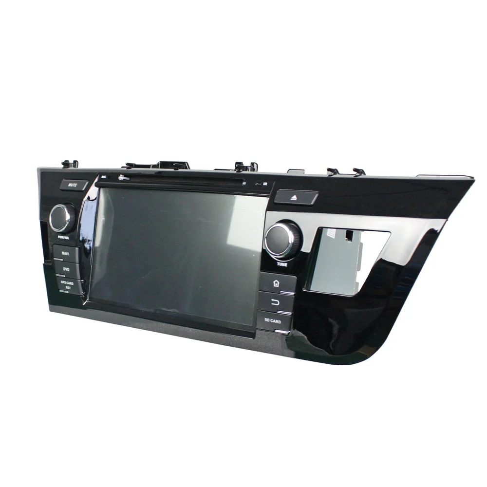 Cheap OTOJETA Android 8.0 car DVD player octa Core 4GB RAM 32GB rom for toyota COROLLA 135MM Height tape recorder stereo head units 1