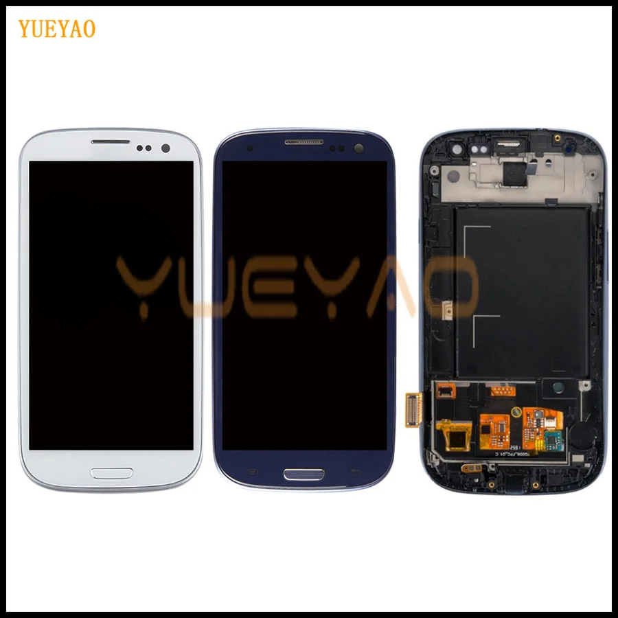 

TFT LCD Display LCD With Touch Screen Digitizer Assembly With Frame For Samsung Galaxy S3 i9300 i9300i i9308i LCD