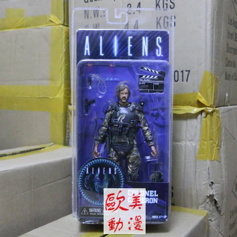 NECA Alien James Cameron Alien Director 7 дюймов кукольная фигурка модель игрушки