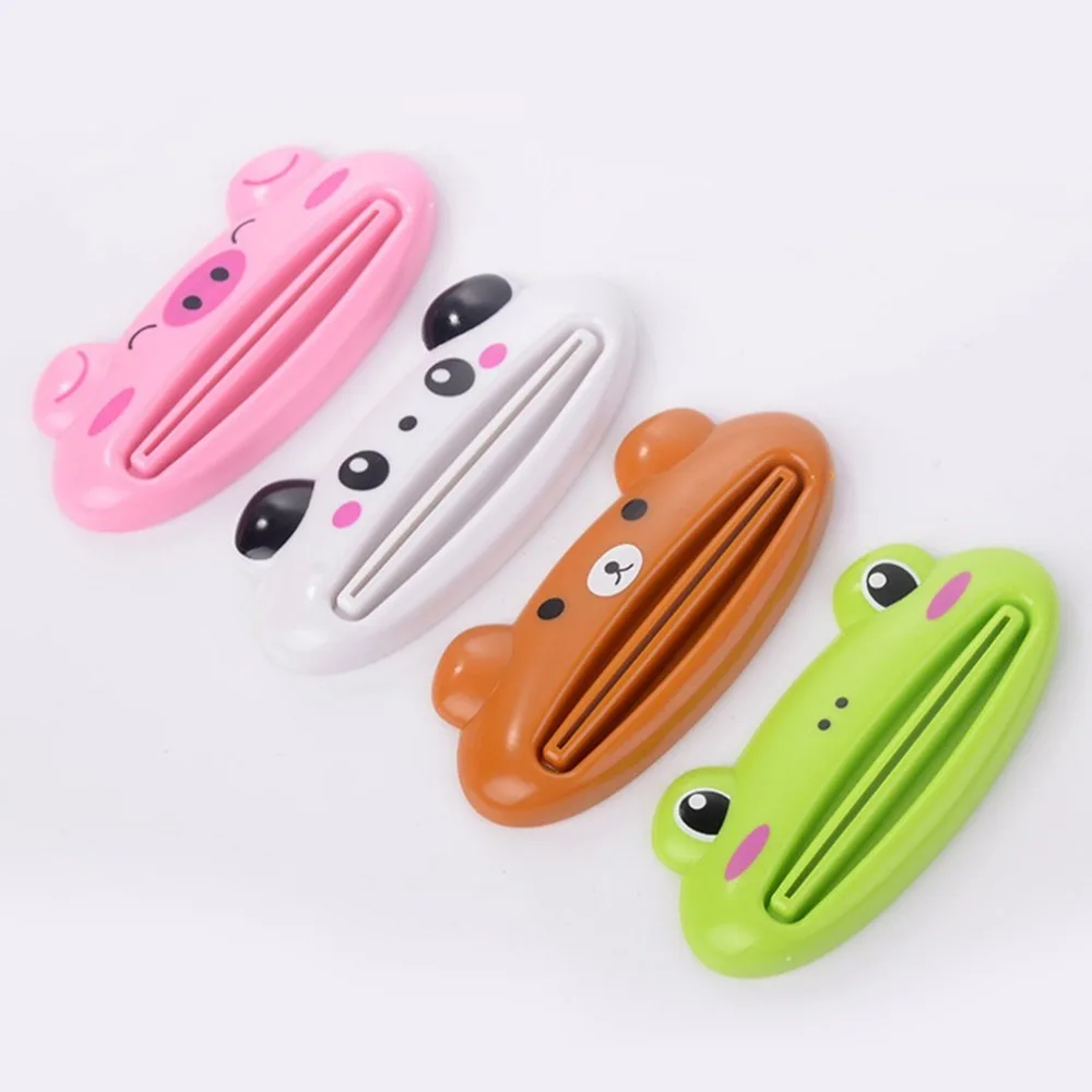 Animal Tube Squeezer Cartoon Bathroom Toothpaste Dispenser Easy Squeeze Paste Dispenser Home Commodity Toothpaste Tube SqueezeR