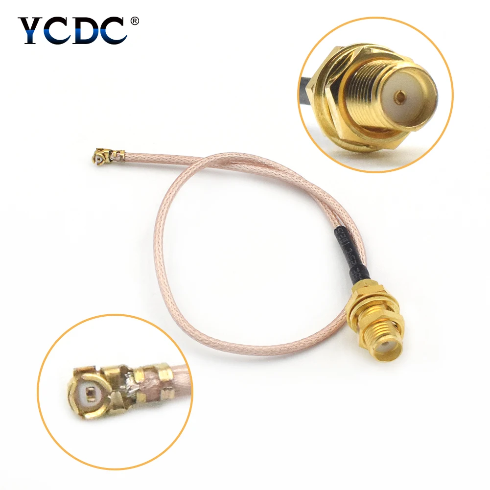 

1/2/4 PCS SMA Female To IPX/U.FL Connector Adapter Antenna WiFi Router RG178 Pigtail Cable 21cm Extension Cord Cable