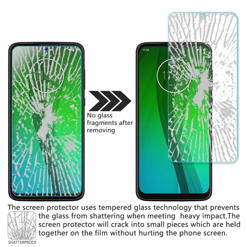 Защитная пленка для экрана из закаленного стекла Motorola Moto One Action Vision Macro G9 G8 G7 Power G6
