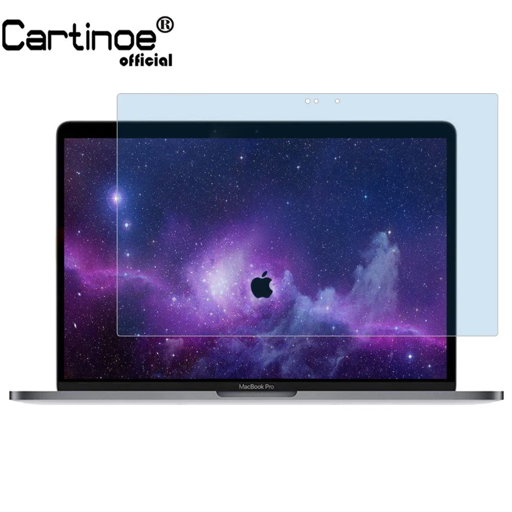Cartinoe 15 Inch Laptop Screen Protector For Apple Macbook Pro 15 17 18 A1990 A1707 Anti Blue Light Screen Guard Film 2pcs Screen Protectors Filters Aliexpress