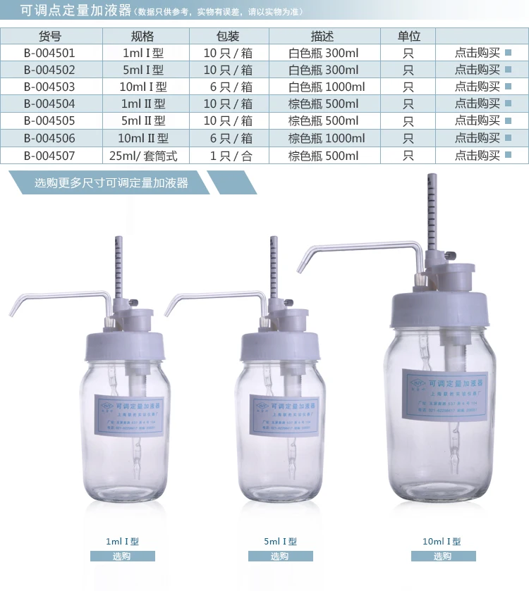 5ml ajustável, de alta qualidade, quantidade para