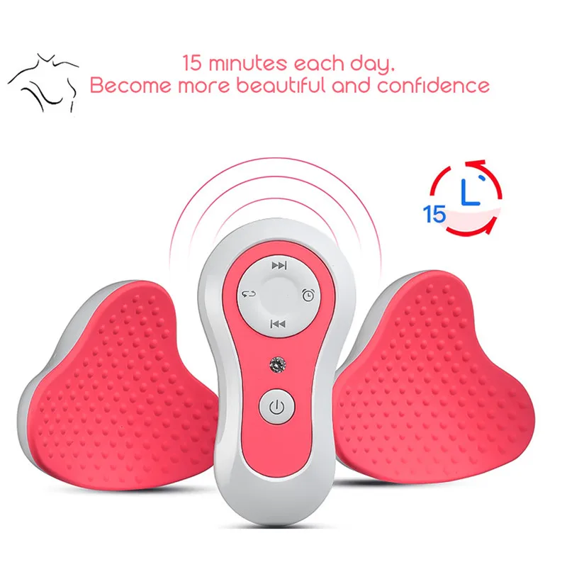 Magnet Breast Enhancer Chest Enlargement Stimulator Massager Anti-Chest Sagging Device Breast Acupressure Massage Therapy Tool