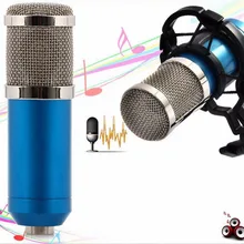 mikrofon BM800 Condenser Wired Microphone for Computer Network sing/Recording/Chat/Video Conference/Games microfone condensador