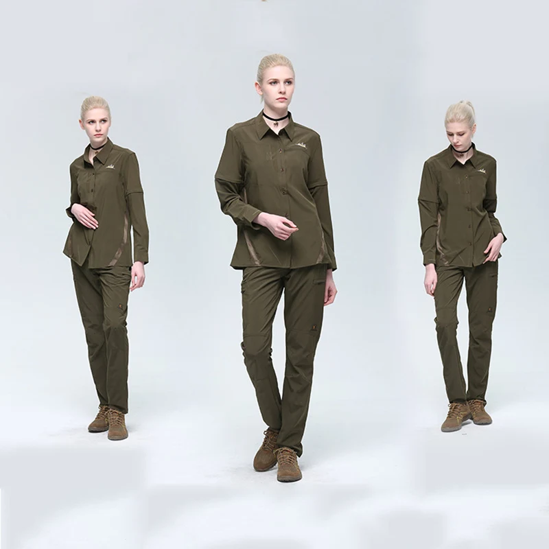 Уличные военные женские тактические брюки новинка 2020 быстросохнущие зеленые