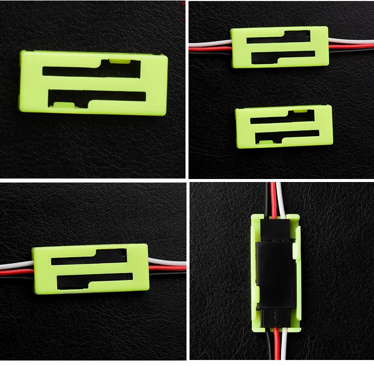 200 шт./лот, удлинитель сервопривода, зажим ESC Y, кабельные линии, провода, безопасная Пряжка, крепеж, соединение, стабильное место для карты, для Rc Servo