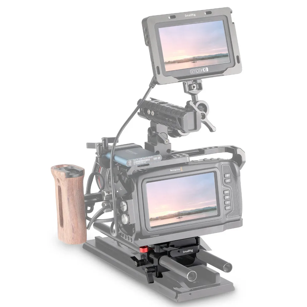 Smallrig Bmpcc 4k Camera Plate Baseplate For Blackmagic Design
