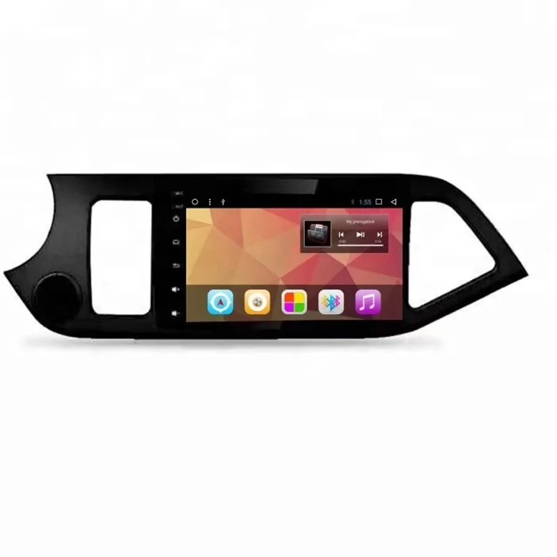 Clearance 9" Android Car Multimedia Stereo Radio Audio DVD GPS Navigation Sat Nav Head Unit for Kia Picanto Morning 2011 2012 2014 2015 0