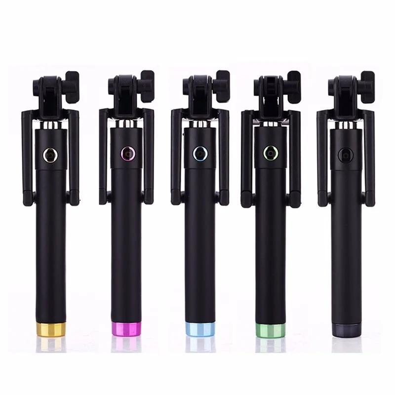 Luxury-Wired-Selfie-Stick-Extendable-Handheld-Monopod-Fold-Self-portrait-Holder-for-IPhone-5-5C-5S-6-6S-7-Plus-Perche-Selfi-Stik (3)