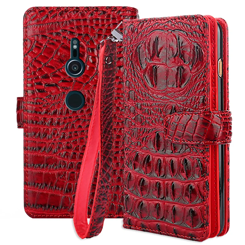 

For Sony Xperia XZ2 Case Sony XZ2 Case 5.7 Luxury PU Leather Phone Case For Sony Xperia XZ2 H8216 H8266 H8296 Case Flip Cover