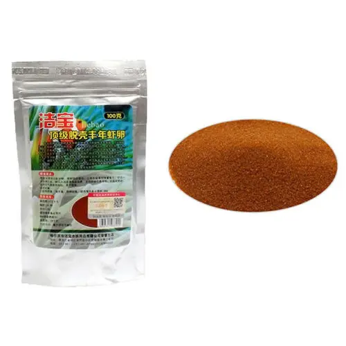 

Brine Shrimp Eggs Artemia Cycts Ocean Healthy Nutrition Fish Food Feeding 100g