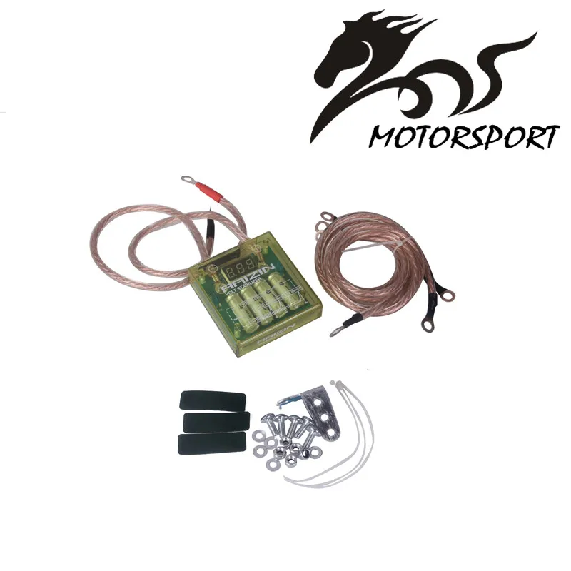

Mega RAIZIN Volt Stabilizer / With Ground wires and LED display