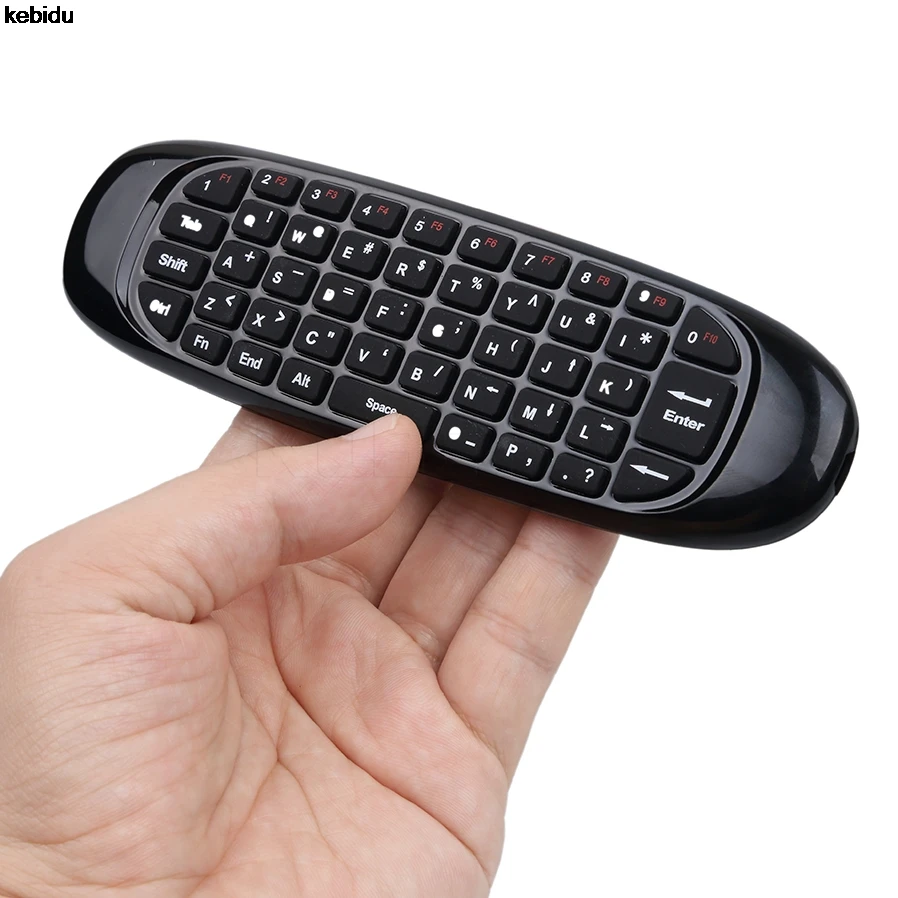 

Wireless 2.4GHz Gyroscope Fly Air Mouse Game Keyboard Android Remote Controller Rechargeable Keyboard for Smart TV Box Mini PC
