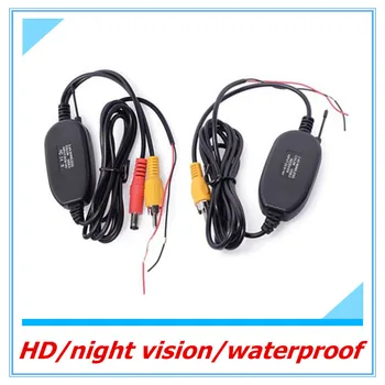 

Free shipping 2.4Ghz Wireless Video Transmitter Receiver Module For Connecting Car Backup Reverse Rearview Camera and Monitor