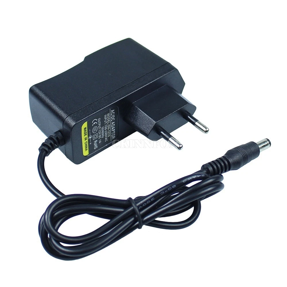 Top DHL 100PCS Black Hot AC 100-240V DC 12V 1A Power Supply Power Charger US EU Plug Power Supply For 5050 3528 LED Strip Light 2 Top DHL 100PCS Black Hot AC 100-240V DC 12V 1A Power Supply Power Charger US EU Plug Power Supply For 5050 3528 LED Strip Light 2