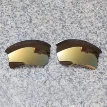 E.O.S поляризованные улучшенные Сменные линзы для солнцезащитных очков Оукли Flak куртка XLJ-бронзовое Золотое поляризованное зеркало